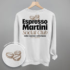 Espresso Martini Social Club (Back Print)