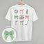 Pink & Green Golf Doodles (Back Print)