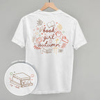 Book Girl Autumn (Back Print)