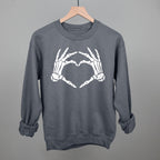 Skeleton Hands Heart