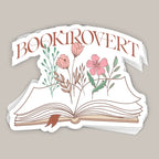 Booktrovert Decal