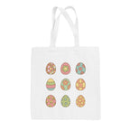 Groovy Easter Eggs Tote Bag