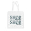 Shop Small Shop Local Blue Tote Bag