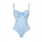 Blue One-Piece Swimsuit