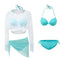 Tiffany, blue set, 4 piece set