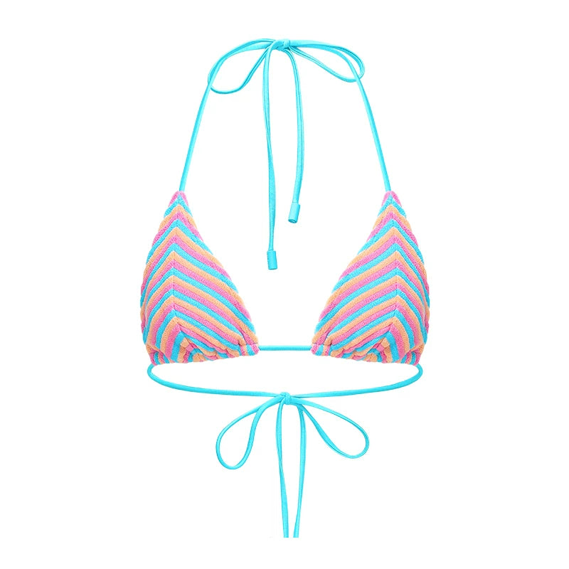 Women's Push Up Triangle Bikini Set Two Piece Swimwear