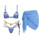 bikini skirt  belt