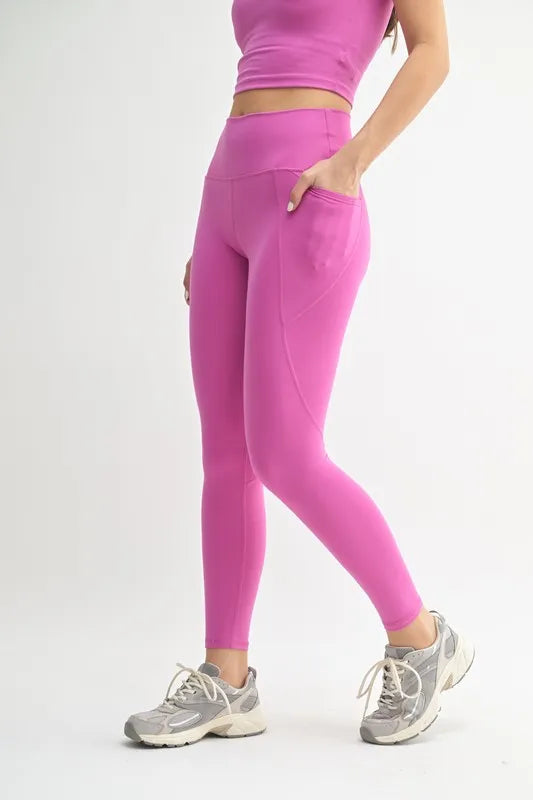 MONO B Venice Cloud Light Sculpt High-Waisted Leggings Secondary image