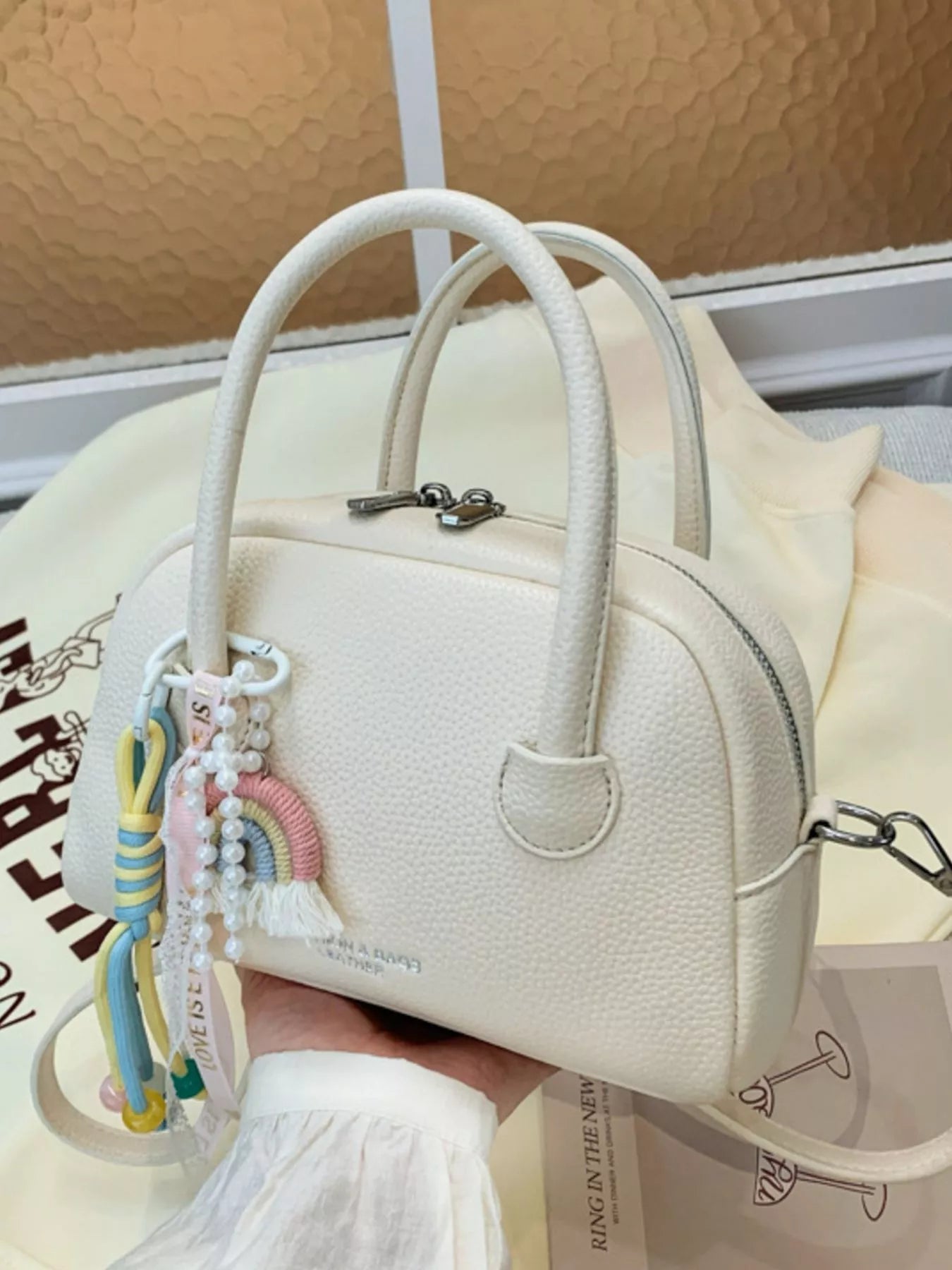 Charm Decor Crossbody Bag Secondary image