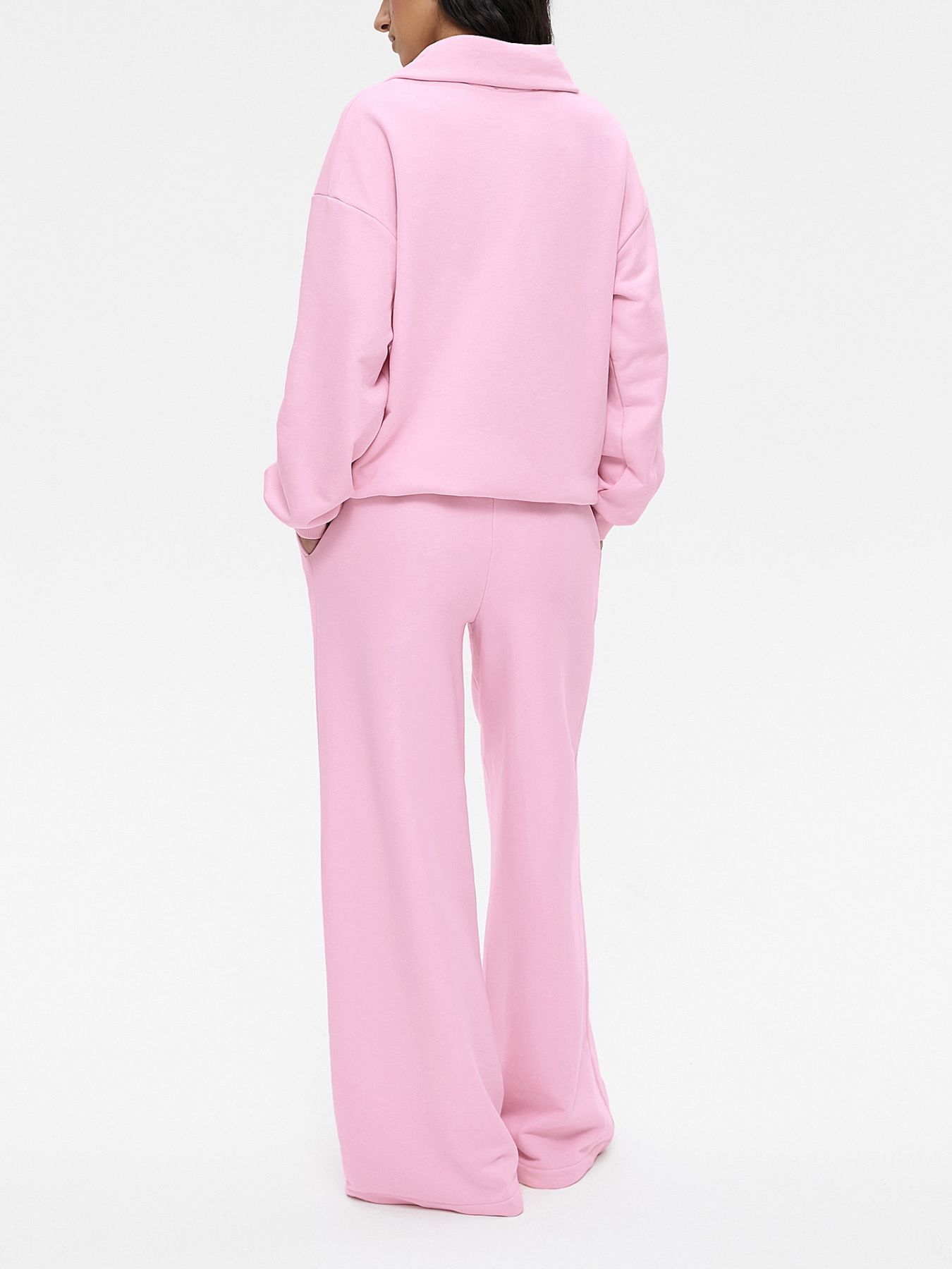 Quarter Zip Long Sleeve Top and Pants Set Secondary image