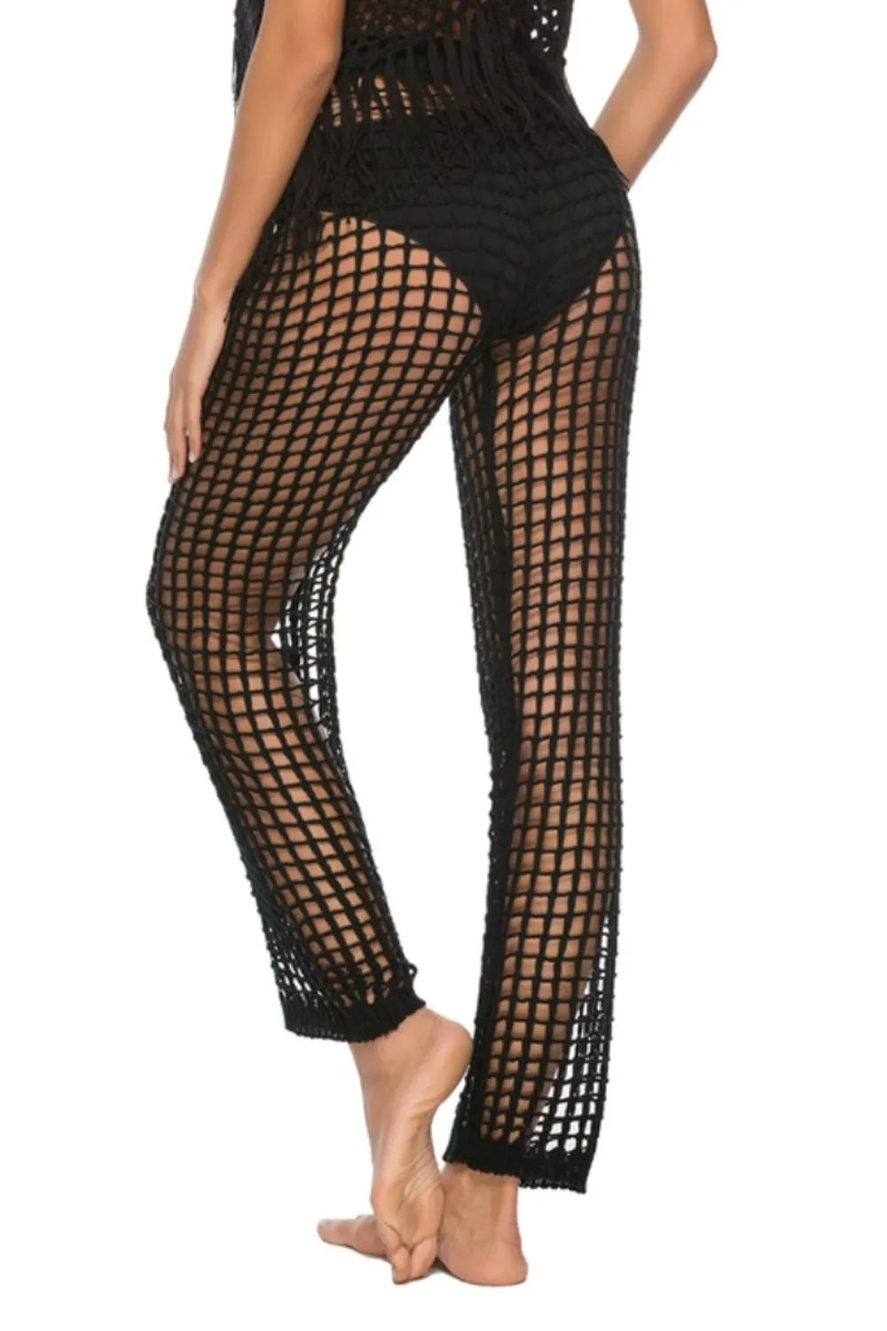 Cutout High Waist Swim Pants Secondary image