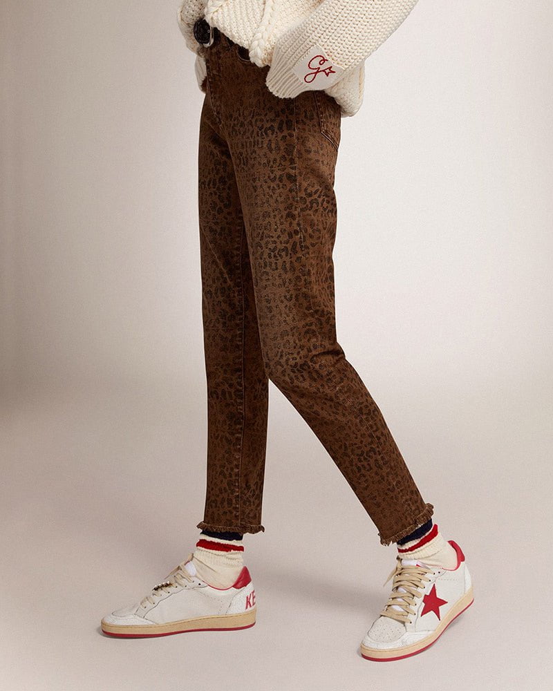 Men's White Nappa Leather Sneaker with Star and Heel Tab