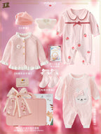 Baby Girls' Princess Cotton Gift Set With Accessories