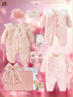 Baby Girls' Princess Cotton Gift Set With Accessories