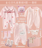 Baby Girls' Princess Gift Box Set Newborn Infant Toddler Clothing