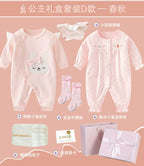 Baby Girls' Princess Gift Box Set Newborn Infant Toddler Clothing
