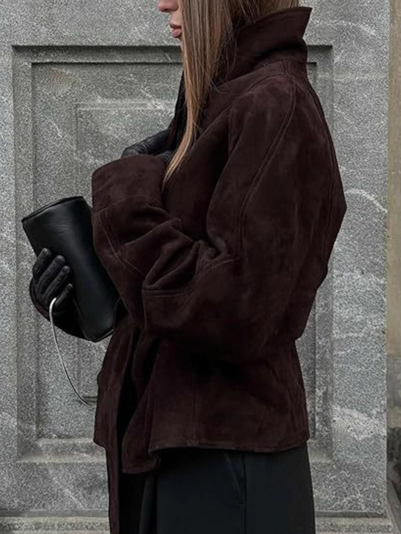 Tie Waist Vintage Style Jacket Secondary image