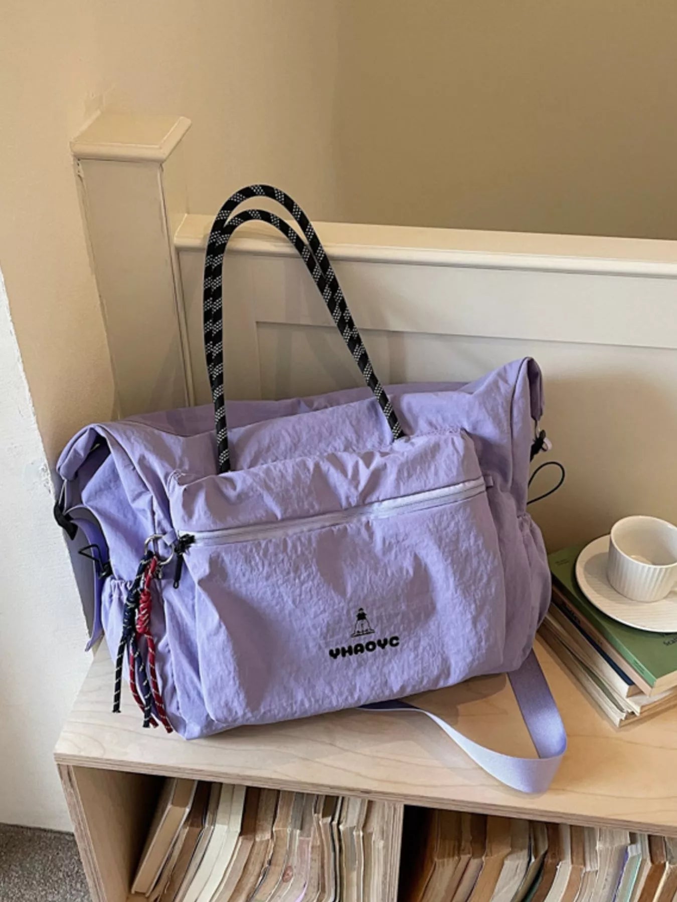 Lightweight Oxford Cloth Travel Duffel Bag Secondary image