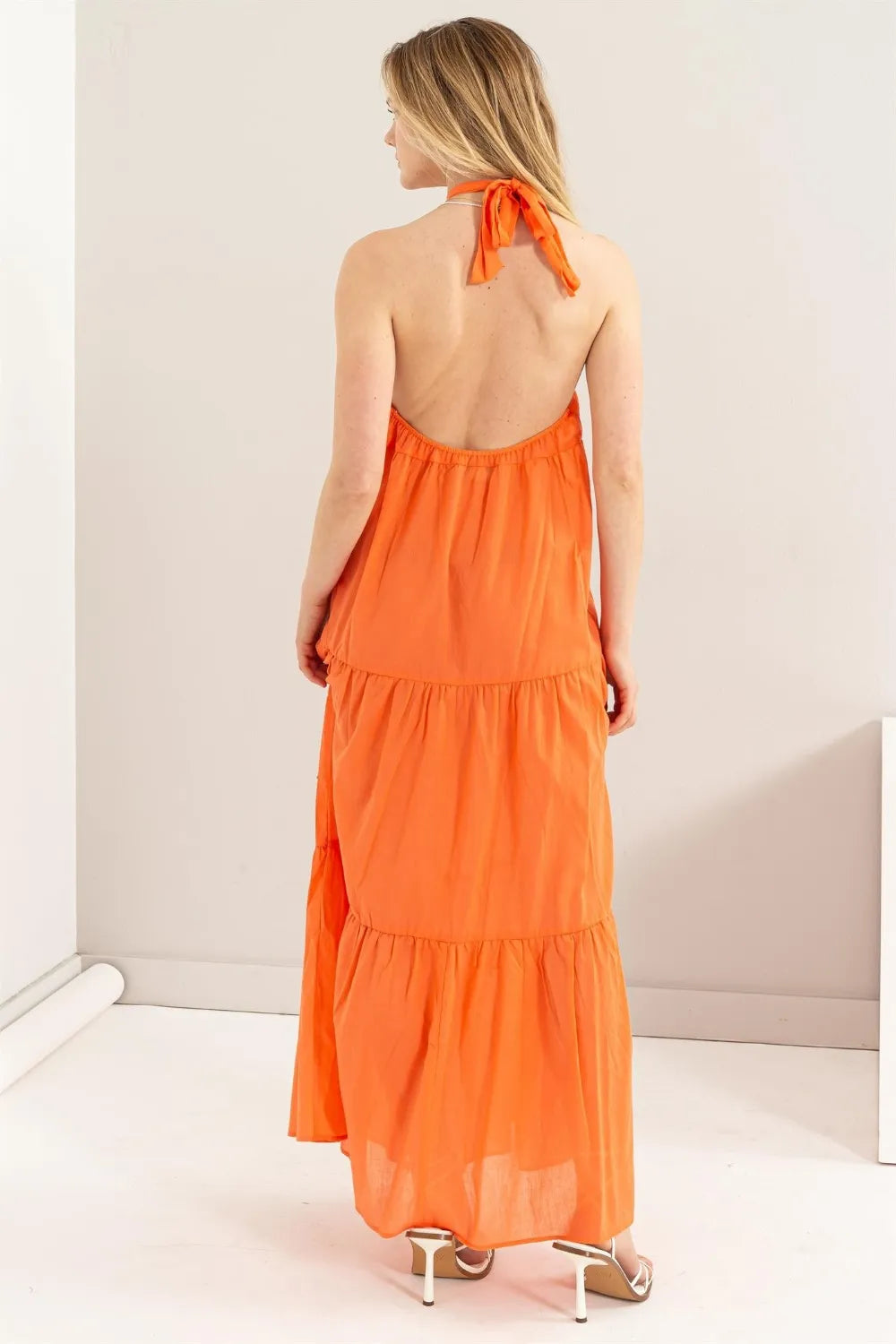 HYFVE Halter Neck Cover Up Maxi Dress Secondary image