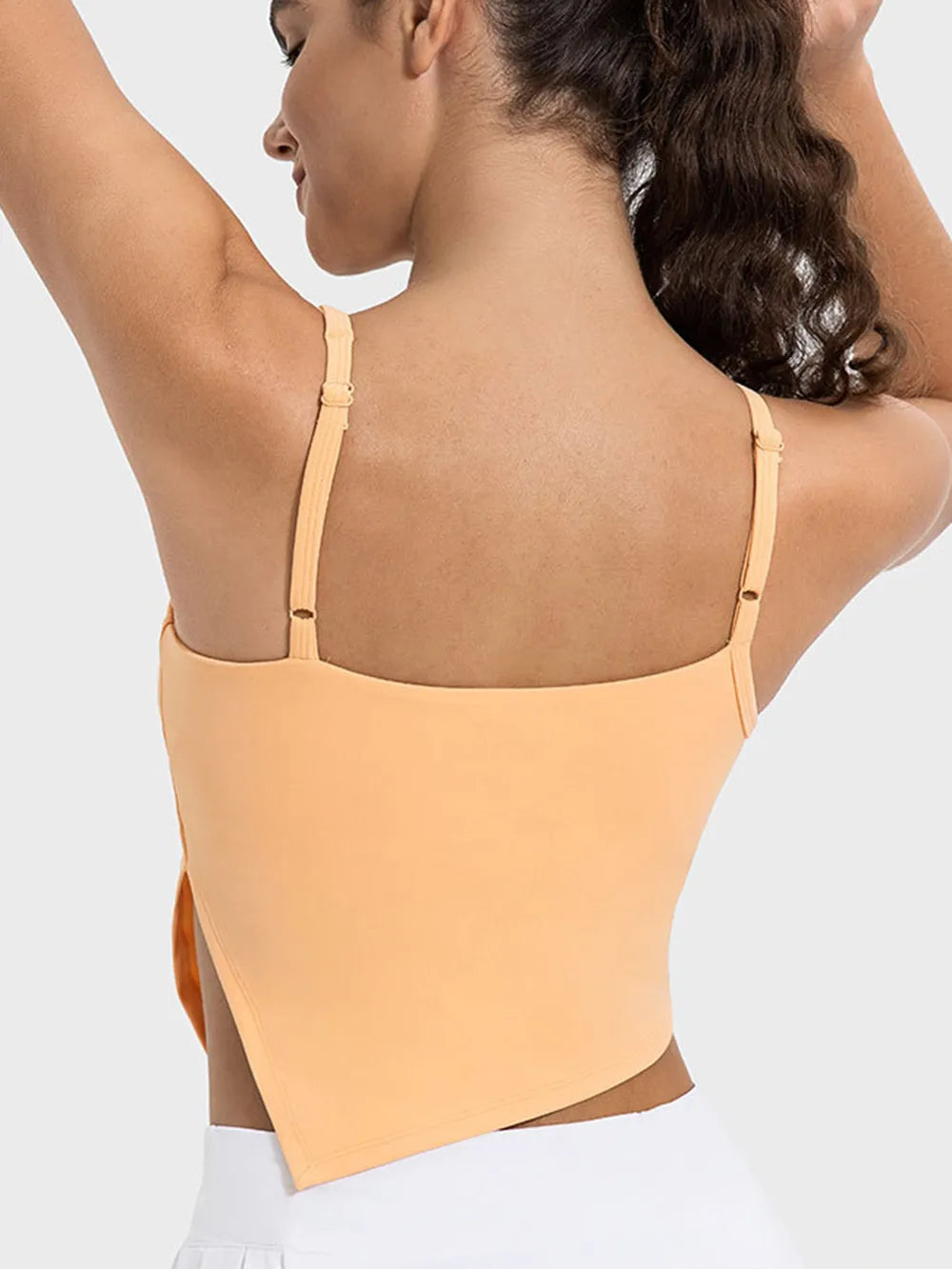 Millennia Slit Asymmetrical Neck Active Cami Secondary image