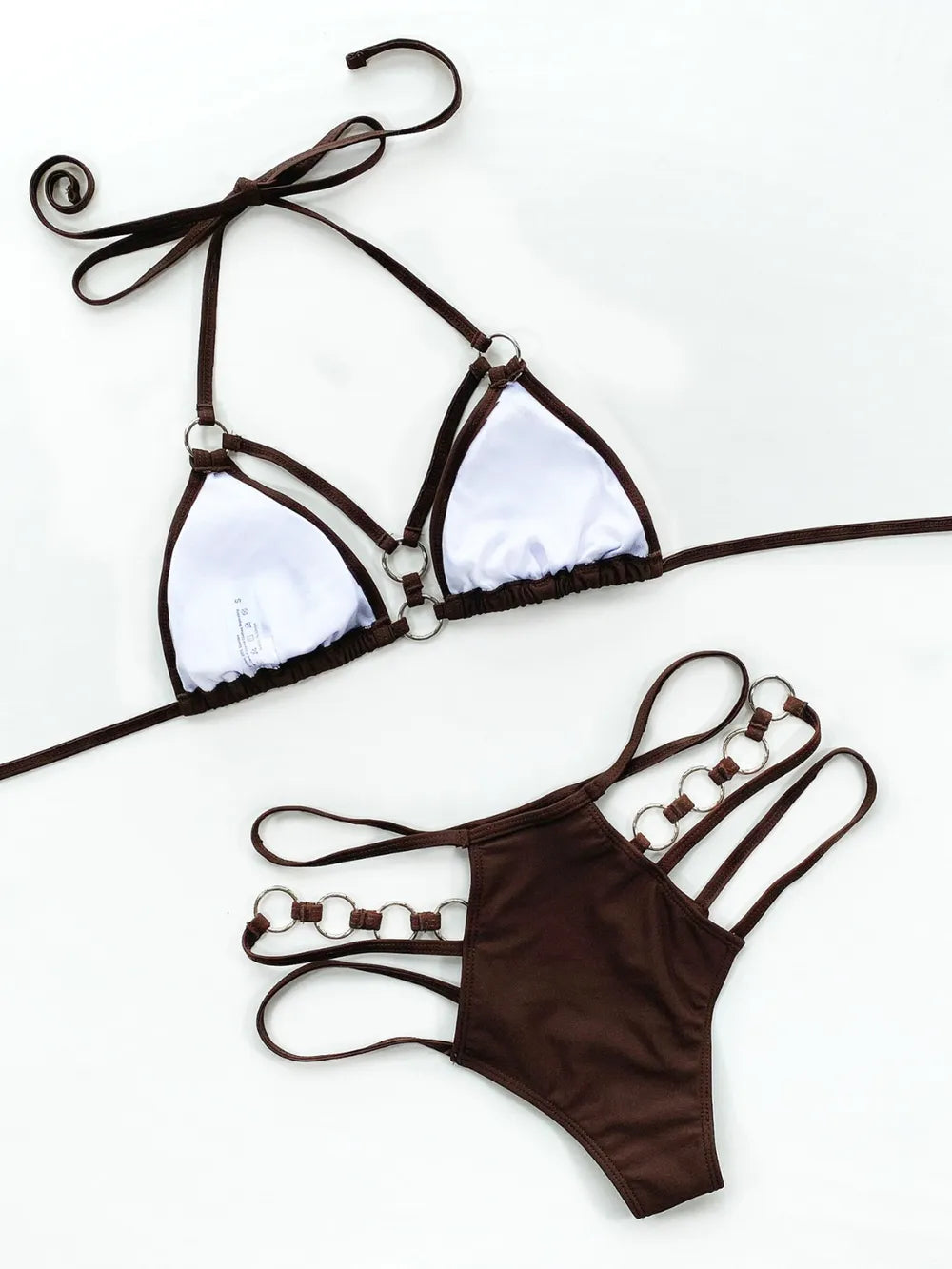 Cutout Halter Neck Two-Piece Bikini Set Secondary image