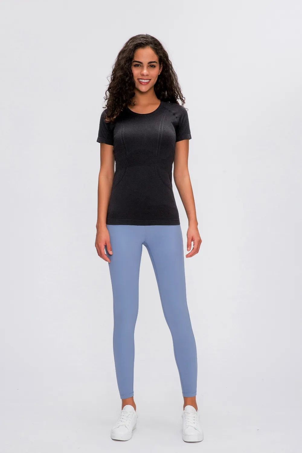 Millennia Round Neck Short Sleeve Active T-Shirt Secondary image