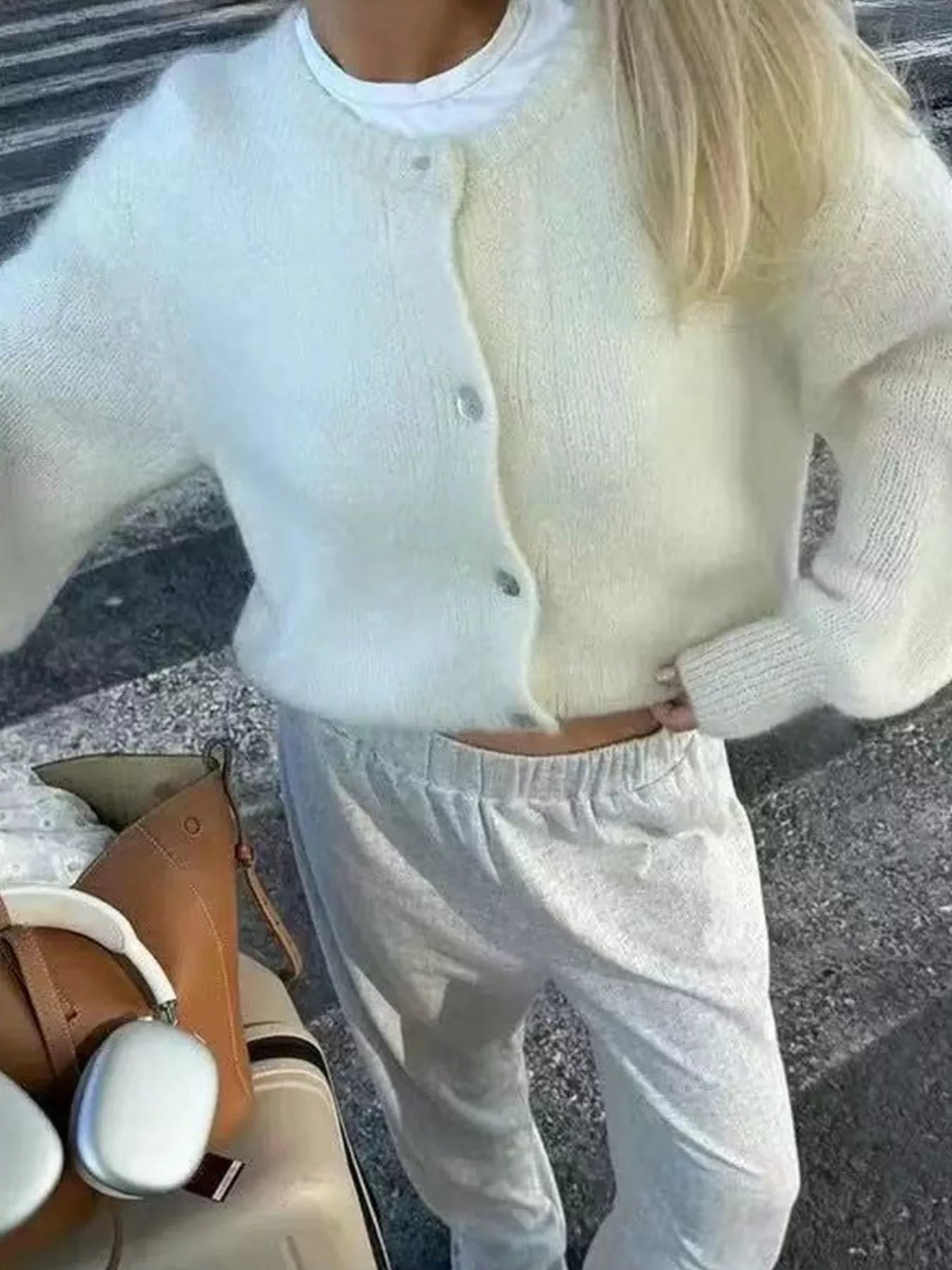 Button Up Long Sleeve Cardigan Secondary image