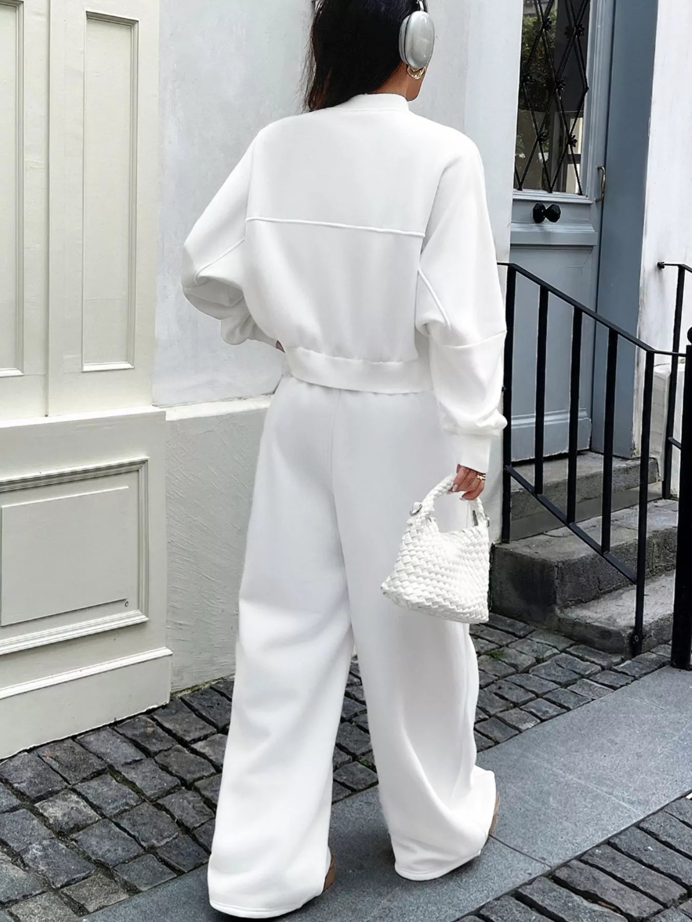 Zip Up Jacket and Pants Set Secondary image