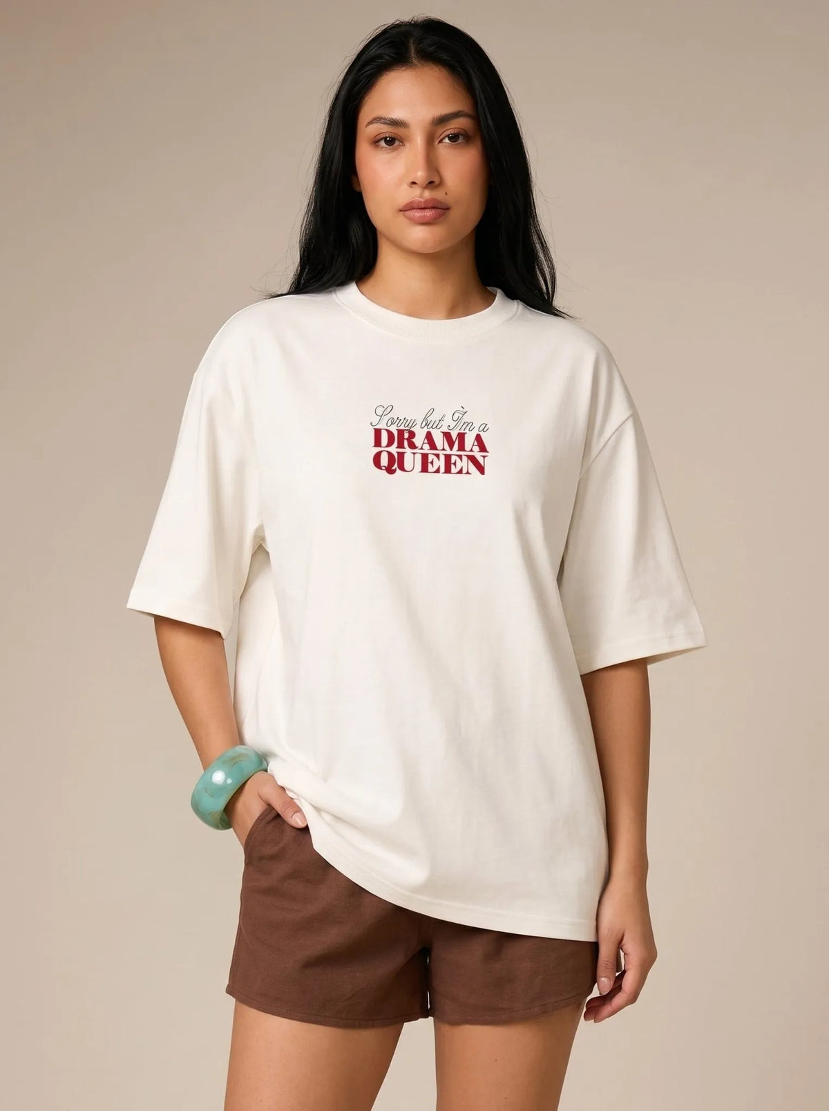 Drama Queen Unisex Oversize T-Shirt