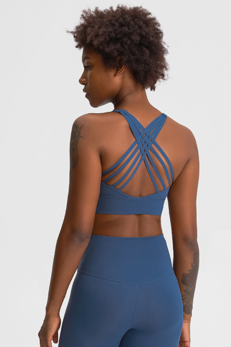 Millennia Eight Strap Sports Bra Secondary image