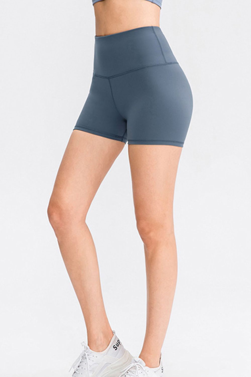 Wide Waistband Sports Shorts Secondary image