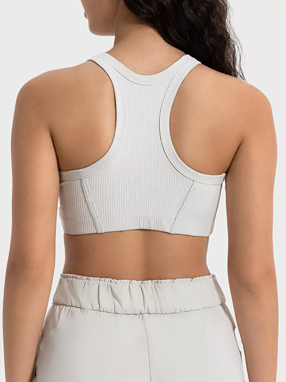 Millennia Wide Strap Cropped Sport Tank Secondary image