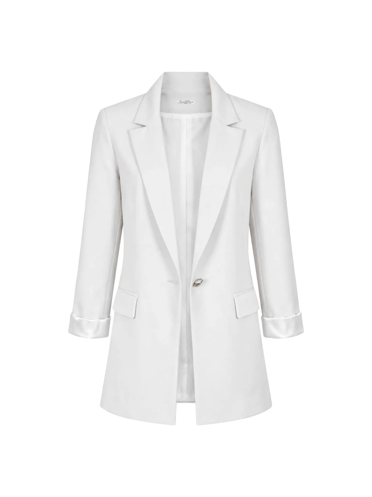 Everyday Blazer | Tailored Suiting Crepe Long Sleeve Jacket