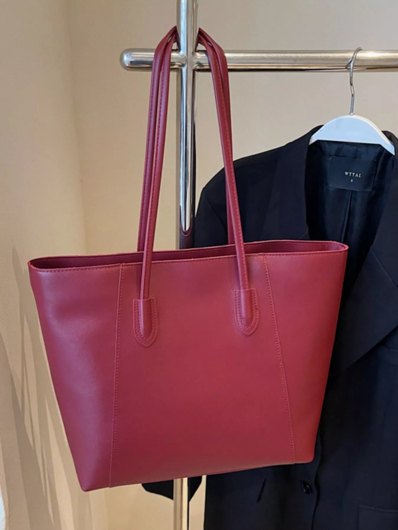 PU Leather Tote Bag Secondary image