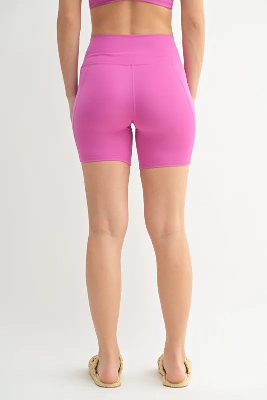 MONO B Venice Cloud Light Sculpt Biker Shorts Secondary image