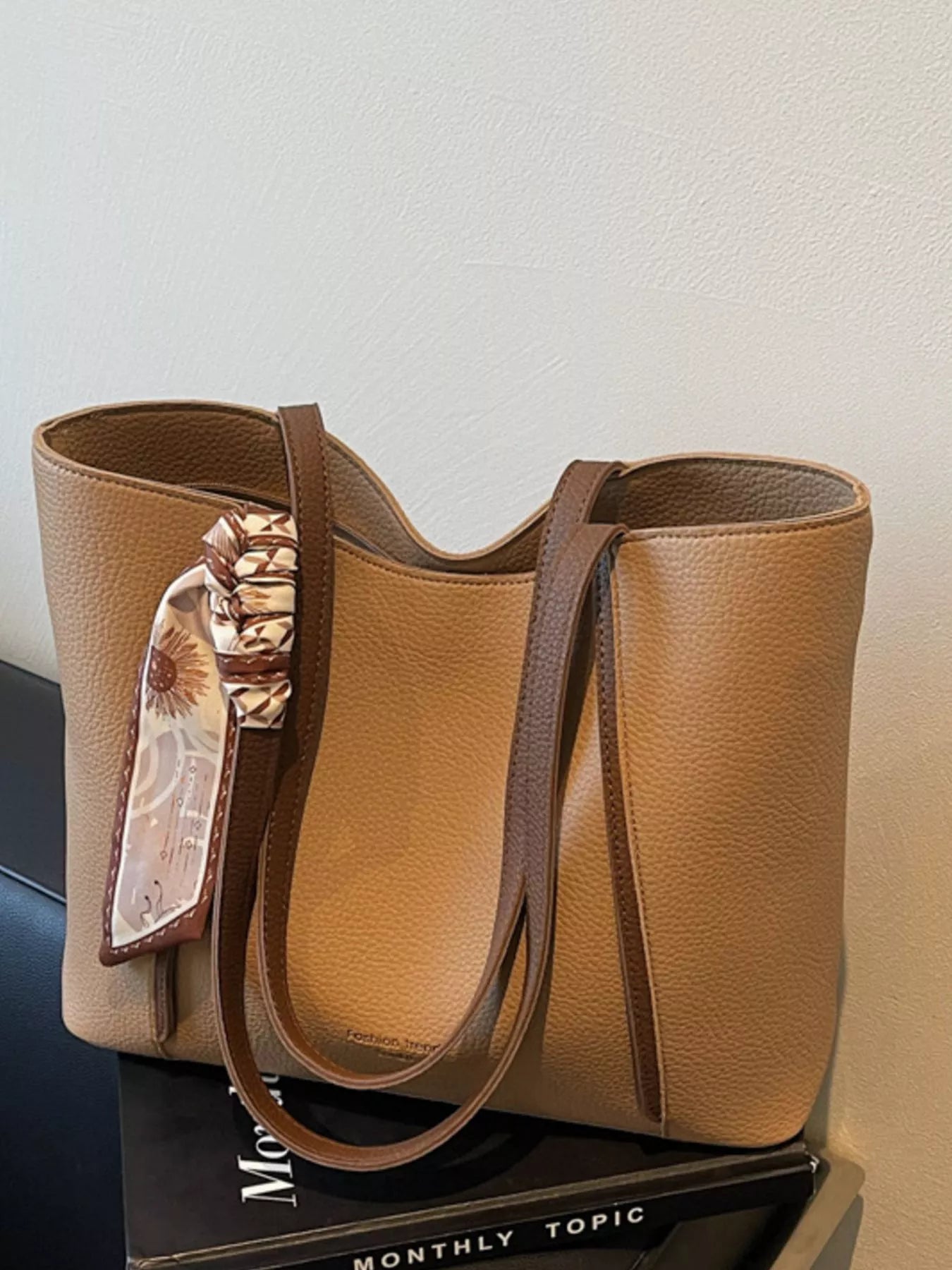 PU Leather Tote Bag Secondary image