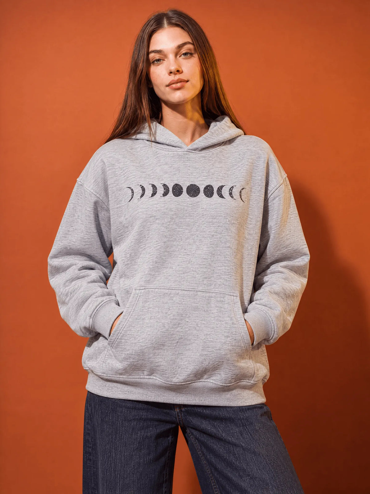 Grey Golden Sun Hoodie
