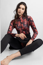 Women's Burkini Four-Piece Set With Leggings Top Turban And Skirt