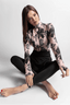 Women's 4-Piece Belle Printed Burkini Set With Skirt