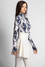 Women's 4-Piece Isadora Printed Burkini Set With Skirt