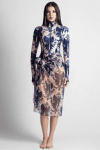 Women's Charlotte Printed Cover Up