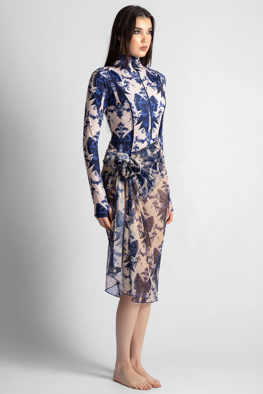 Women's Charlotte Printed Cover Up