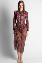 Women's Velora Printed Cover Up