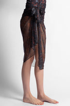 Women's Crinbow Printed Cover Up