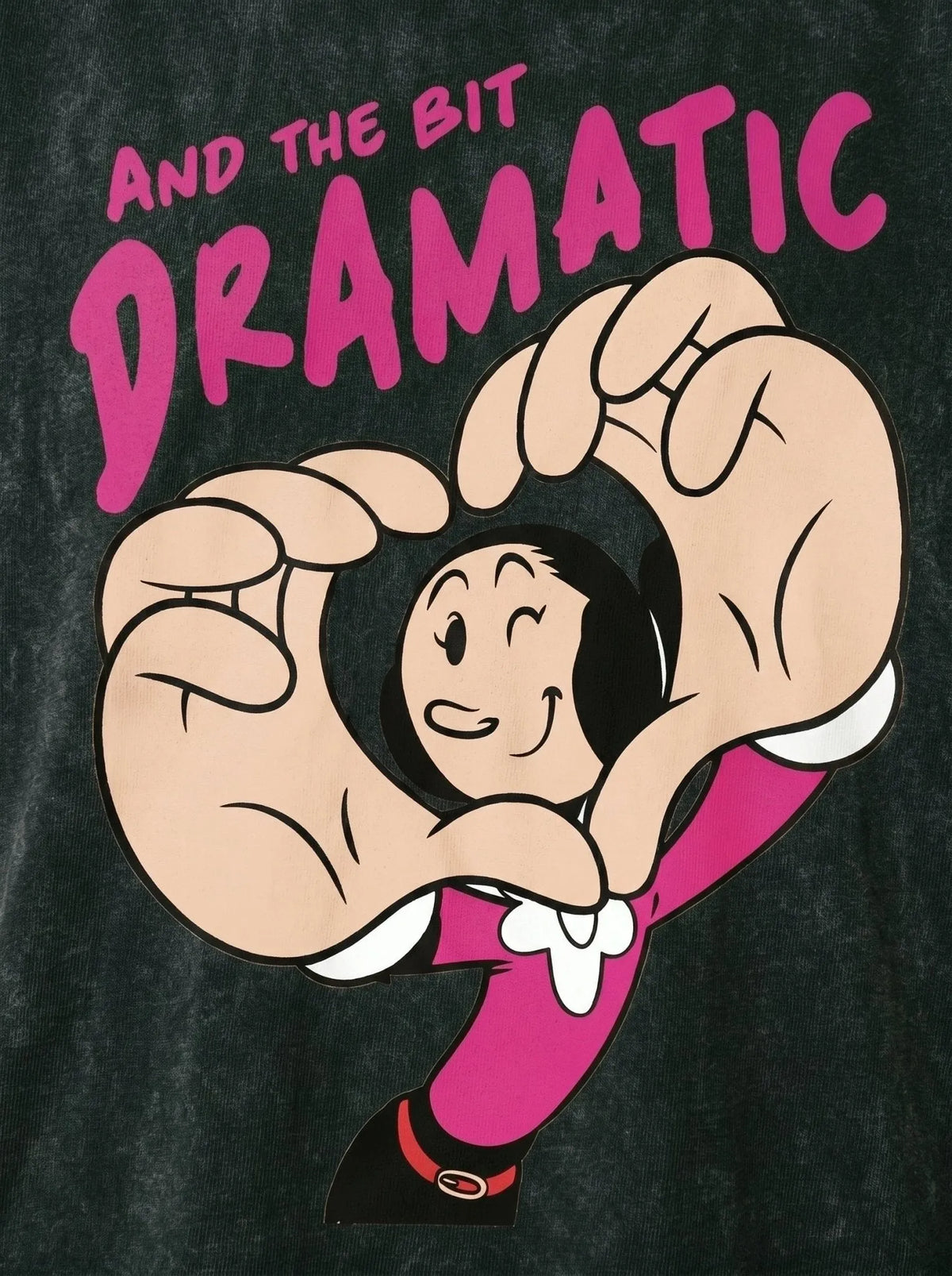 Little Bit Dramatic Washed T-Shirt