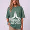 Acid Washed Green