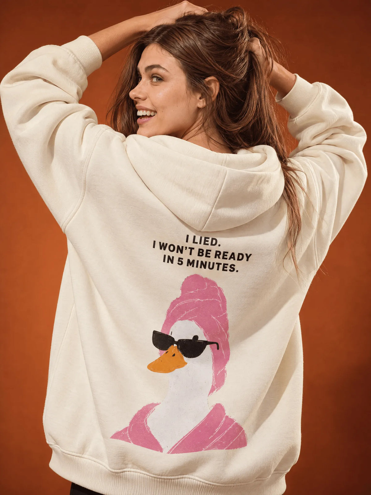 Oversize Duck Hoodie