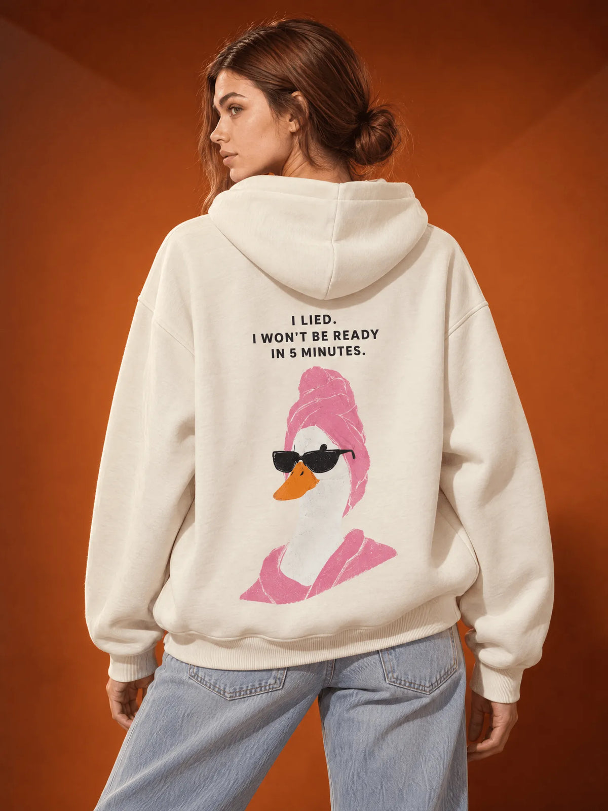 Oversize Duck Hoodie
