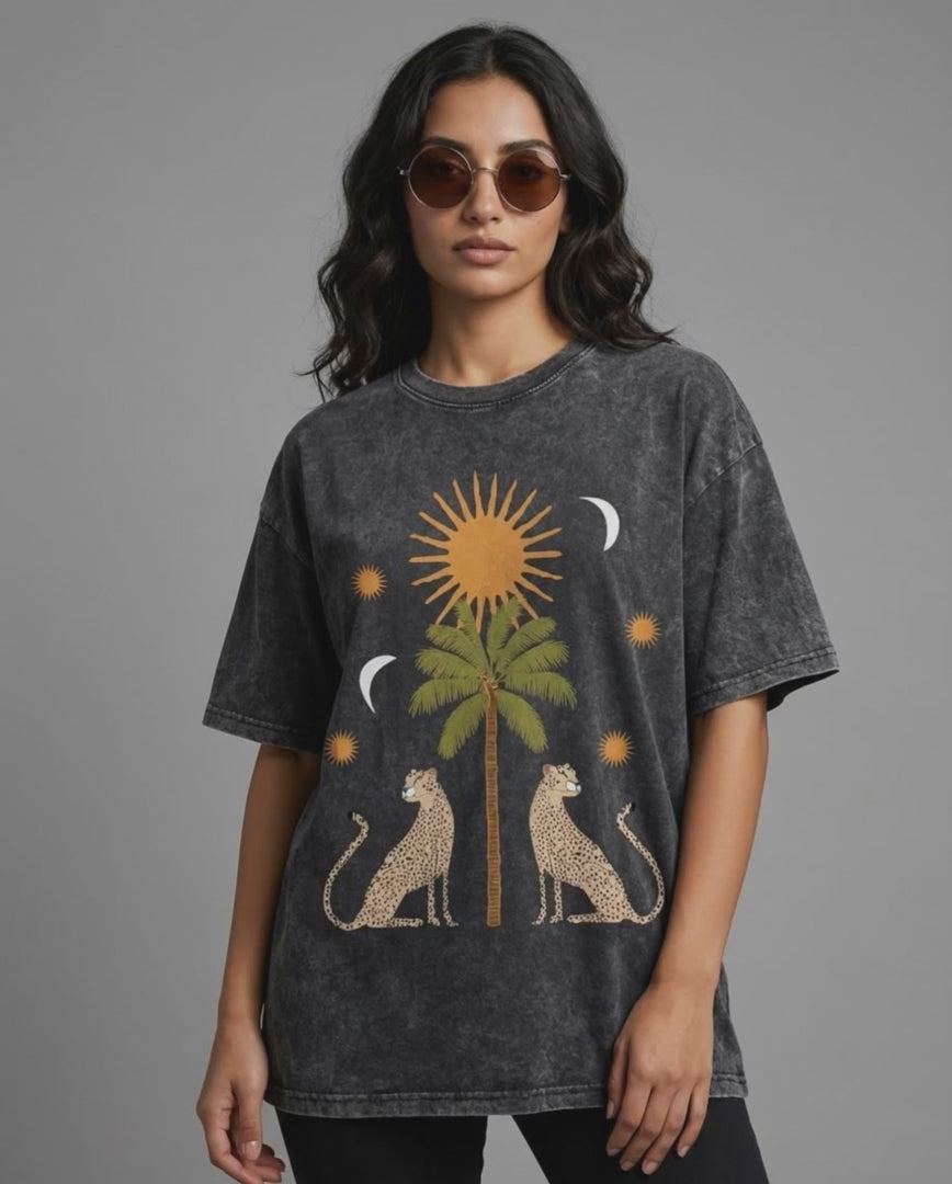 Oasis Washed T-Shirt Oversize Fit