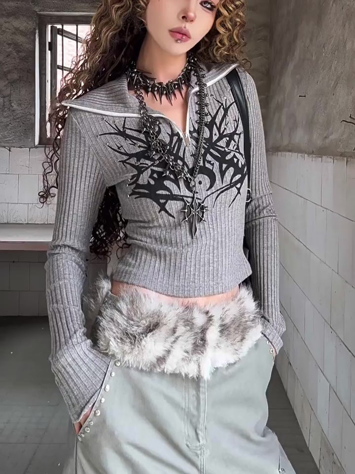 Women's Casual Retro Velvet Loose Straight Trousers